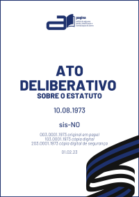 Ato Deliberativo sobre o Estatuto [1973]