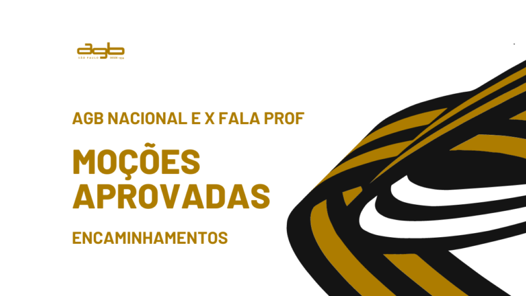 Moções aprovadas no X Fala